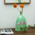 Rural green background flamingos hand-painted bat jar ceramic vase home accessories 
