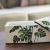 Modern simple ceramic paper towel box, paper towel box, decoration and furnishingbamboo leaf 