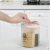 Transparent plastic compartments sealed jar food jar dried fruit seed box grain storage jar
