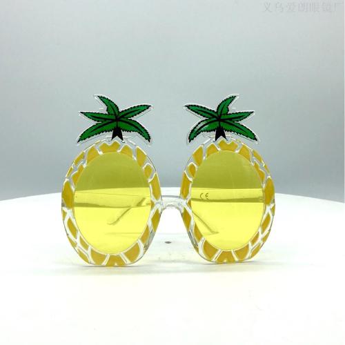 hawaii beach pineapple glasses ball party fruit shape pineapple glasses party plastic glasses