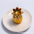 Dehua origin pineapple ceramic jewelry plate wholesale pineapple jewelry shelf supply pineapple ceramic jewelry plate