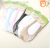 Spring and summer gifts booth hot style ship socks polyester cotton female shallow anti-slip plain color socks thin in