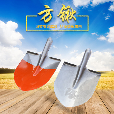Manufacturers spot steel handle agricultural tools no. 3 tip shovel agricultural tools weeding shovel shovel head durable steel shovel