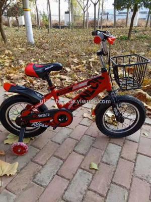 Bicycle new baby bike 121416 with car basket aluminum knife ring high-grade quality