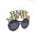Happy New Year funny glasses personality black sunglasses funny props bar night club party gift decorations