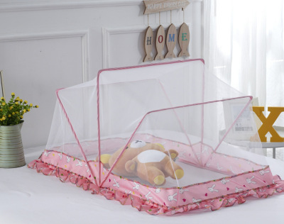Manufacturer direct sale infant bed net bottomless folding bed net anti-mosquito magic weapon