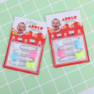 Use candy colored multi-purpose stainless steel baby safety pins