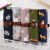 Creative binding roller curtain pen bag pen curtain multi-functional makeup brush storage bag