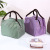 Handbag waterproof canvas insulation bag large aluminum foil thickened lunch bag manufacturers direct