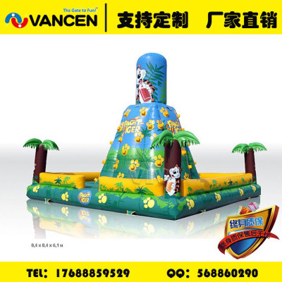 PVC Jungle Inflatable Climbing Slide Trampoline Children's Playground Amusement Equipment Large Children's Toys Wholesale Customization