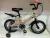 Bicycle 121416 aluminum alloy upscale child's buggy