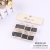 Creative small wooden clip love rectangular shape photo clip note clip cute wooden clip toy