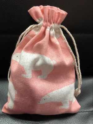 Printed cotton bag gift bag printed cotton bag dried flower bag lavender bag perfume bag mosquito repellent bag