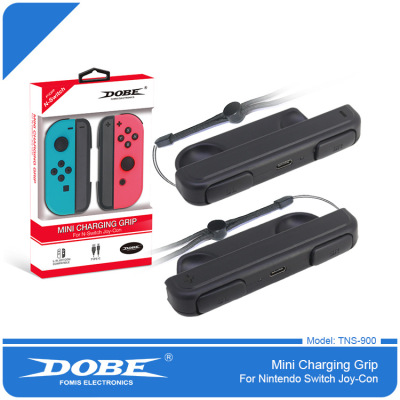 Switch joy-con mini rechargeable hand grip battery life battery grip charging handle tns-900