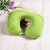 TPU pressing inflatable u-shaped pillow travel portable outdoor pillow LOGO and travel aircraft inflatable environmental protection