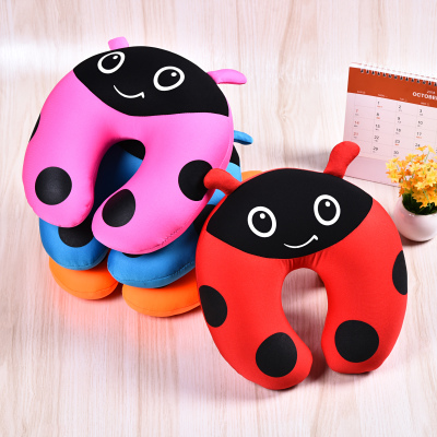 Bug cartoon cute foam particles U pillow neck pillow nap neck pillow U pillow