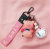 Cute police doctor piggy key chain pig year of the pig hang decoration bag pendant car supplies