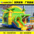 Manufacturers direct inflatable castle outdoor children's toys big crocodile inflatable trampoline slide combination 