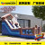 Manufacturer customized PVC outdoor inflatable castle children's naughty castle bouncy bed slide combination bouncy 