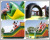 Manufacturers custom large trampoline cow inflatable castle playground equipment slide children's outdoor naughty fort