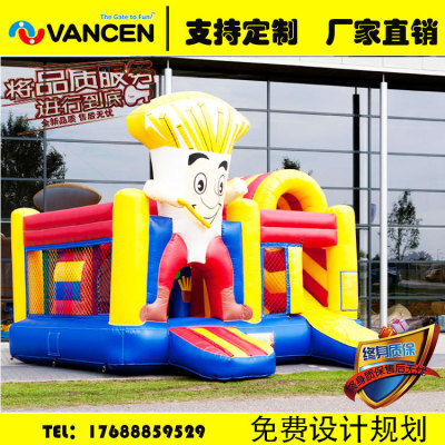 Large indoor and outdoor children's toy entertainment projects recreation facilities inflatable castle trampoline 