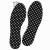 3mm White Latex Polka Dot Cotton Comfortable Insole Sweat-Absorbent Breathable Latex Japanese and Korean Style Insole