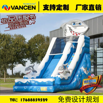 Manufacturer customized children's inflatable slide inflatable castle outdoor trampoline inflatable model toy naughty 