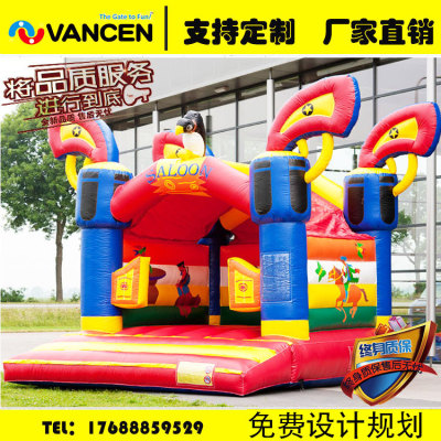 Customized inflatable castle outdoor large naughty castle children's paradise inflatable castle outdoor large children's 