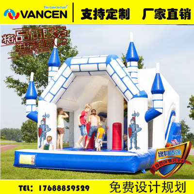 Naughty castle manufacturers direct inflatable castle indoor inflatable trampoline children's slide family children's 