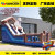 Manufacturer customized PVC outdoor inflatable castle children's naughty castle bouncy bed slide combination bouncy 