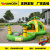 Guangzhou custom export PVC inflatable pool tent children's inflatable entertainment castle home bouncy castle