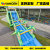 Water slide manufactures customized PVC outdoor jungle children's large inflatable water slide pool combination toys