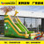 Manufacturers custom outdoor PVC inflatable giraffe slide toys children's inflatable castle naughty castle equipment