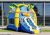 Customized large children's amusement equipment small outdoor skiing inflatable castle slide PVC inflatable slide
