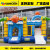 Manufacturer direct sale of Plato PVC inflatable castle slide inflatable trampoline large facilities children's toys