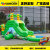 New 2018 PVC kids inflatable pool toys indoor inflatable castle park water slide