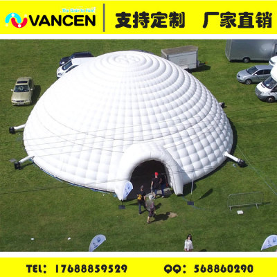 PVC inflatable tent large outdoor advertising exhibition party tent dome customized large outdoor