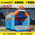 Inflatable castle indoor small children inflatable castle home game house toy giant salamander bouncing bed PVC