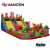 Guangzhou Customized Export PVC Outdoor Children's Toy Inflatable Castle Slide Bouncer Children's Amusement Park Equipment