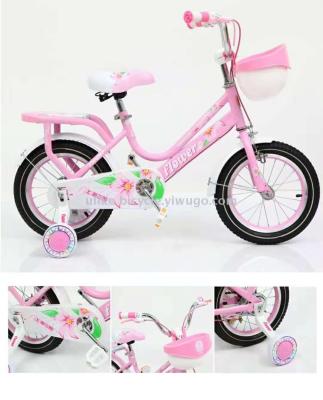 Bicycle 121416 new female aluminum knife ring upscale child's bicycle