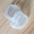 Transparent plastic box earplug box fishing gear box custom gift LOGO