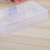 PP lock empty box storage finishing box transparent plastic packaging box