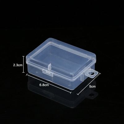 Special small clasp box transparent PP plastic box packing box receiving and organizing box custom gift packing box