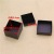 Manufacturer custom logo square ring ear stud box heaven and earth cover jewelry box high-grade jewelry box wholesale
