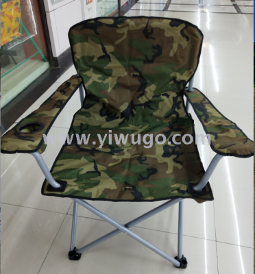 Luxury Casual Folding Cotton plus Size Armchair Leisure Fishing Beach Chair Easy to Carry