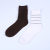 Men's socks organic cotton mid-tube socks men's spring warm socks solid color cotton socks business socks winter socks