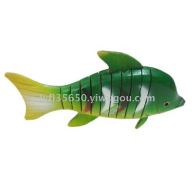 Wooden toys toy fish manufacturers direct sale price concessions