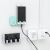 Paste creative mobile phone charging stand mobile phone stand ipad charging stand wall traceless 4 hook storage rack