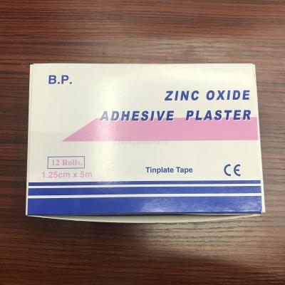 Iron can any zinc oxide adhesive paste medical adhesive tape high viscosity anti - allergic tinplate adhesive 1.25 cm * 5 m