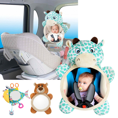 Baby safety rearview mirror. Car reversing seat view mirror